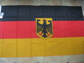 Nemecká vlajka so znakom cca. 160x87cm